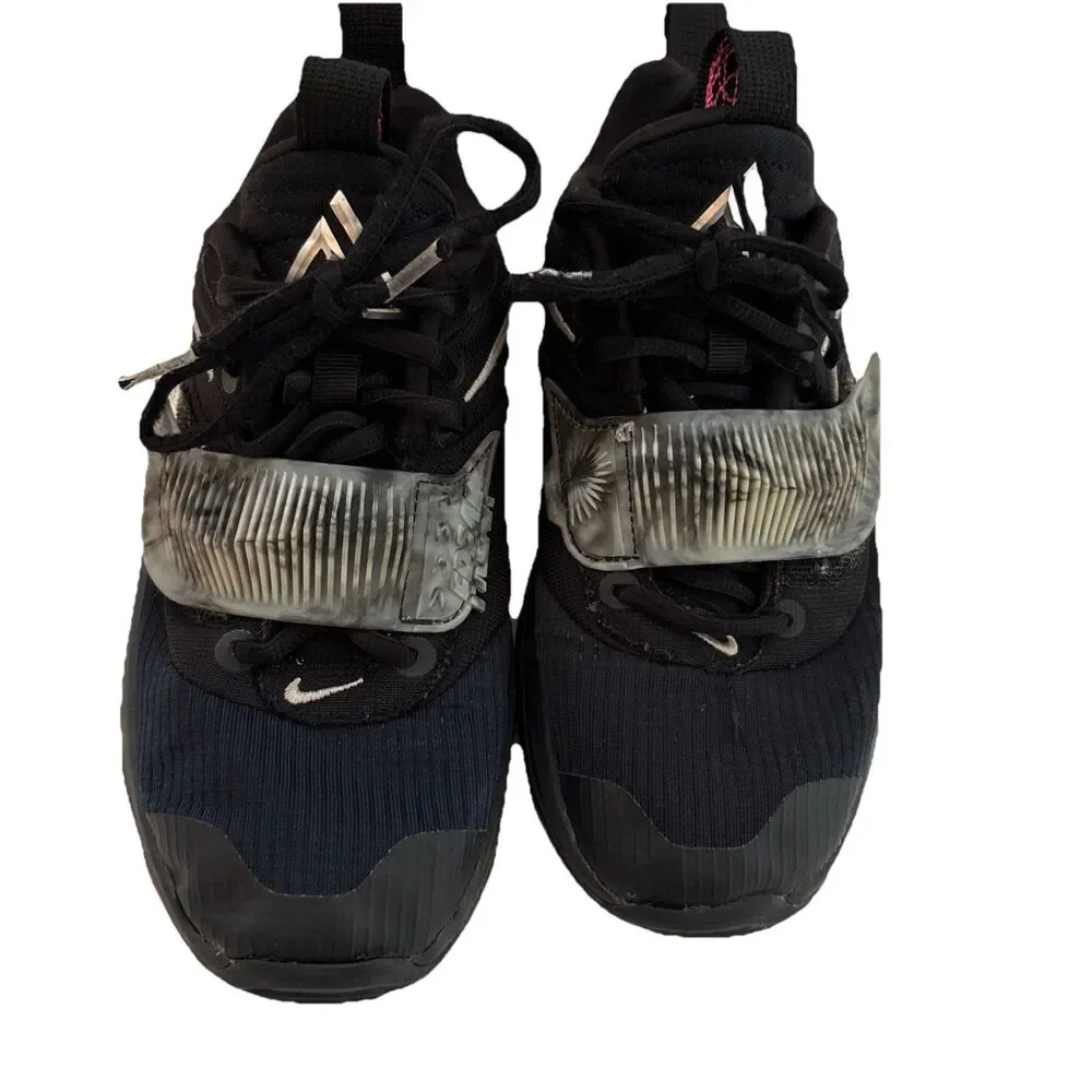 Nike Zoom Freak 3 Boys Black & Marble Size 4Y Athletic Sneakers Shoes no Box